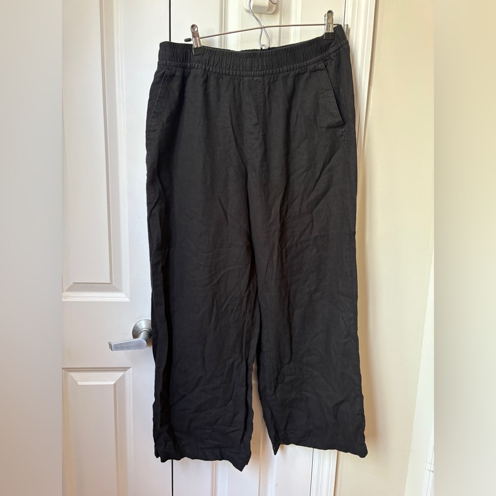 Old Navy Linen Wide Leg Pants